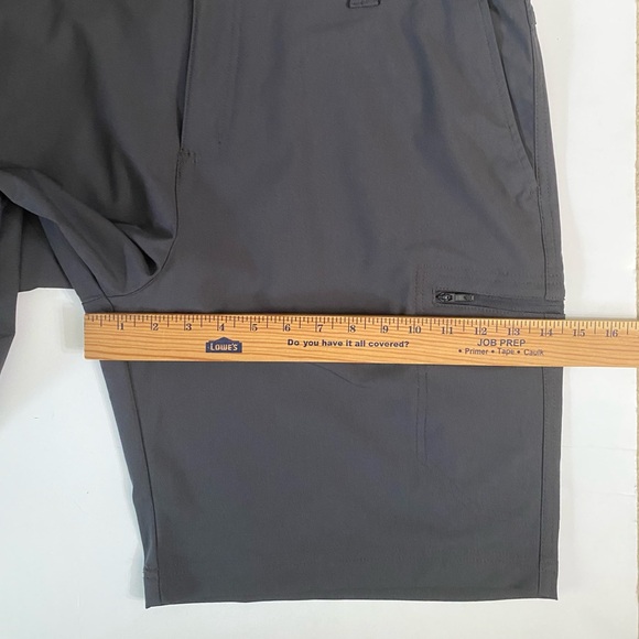 Zeroxposur Brand New Mens Shorts Zipper Closure Front Back Pockets Sz 40 Gray - Picture 6 of 16